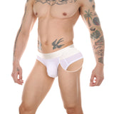 Men's ice silk ultra-thin translucent thong