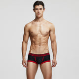Men's solid color boxer underwear