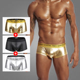 Men's sexy big pouch boxer underwear