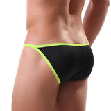 Men's thin striped triangle underwear