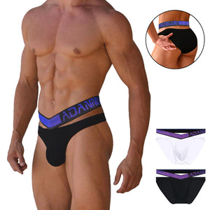 Men's Double Belt V-shaped Hanging Triangular Underwear