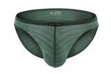 Men's printed mesh triangle underwear