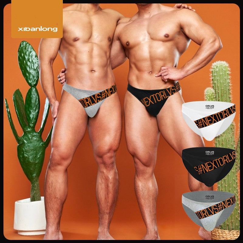 Men's Fitness Sports Low Waist Triangle Underwear