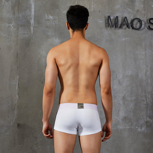 Men's low waist sexy boxer underwear