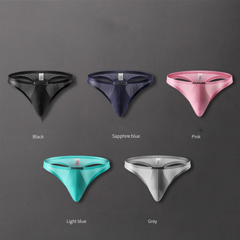 Men's seamless cool breathable thong