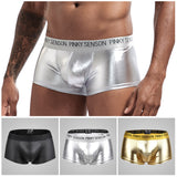 Men's sexy big pouch boxer underwear