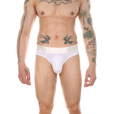 Men's ice silk ultra-thin translucent thong