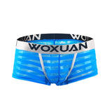 Men's Striped Sheer Boxer Underwear