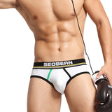 Men's double pouch triangle underwear