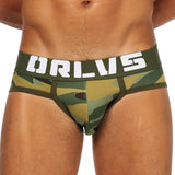 Men's camouflage sexy triangle underwear