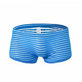 Men's fashion sexy mesh boxer underwear