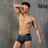 Men's low waist sexy boxer underwear
