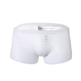 Men's fashion sexy mesh boxer underwear