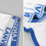 Men's mid waist boxer underwear