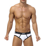 Trendy men's fashion color matching triangle underwear