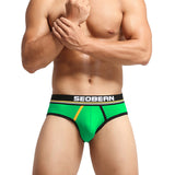 Men's double pouch triangle underwear