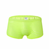 Men's fashion sexy mesh boxer underwear