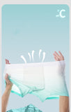 Men's ice silk antibacterial boxer underwear