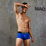 Men's low waist sexy boxer underwear