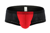 Men's color block boxer underwear