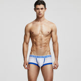 Men's solid color boxer underwear