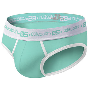 Trendy men's fashion color matching triangle underwear