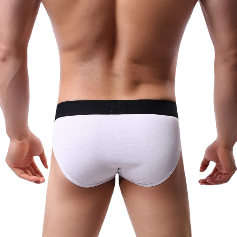 Men's low waist sexy triangle underwear