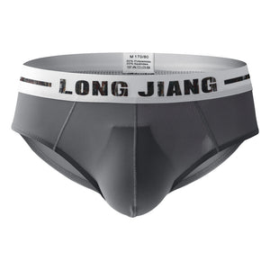 Men's sexy ice silk triangle underwear