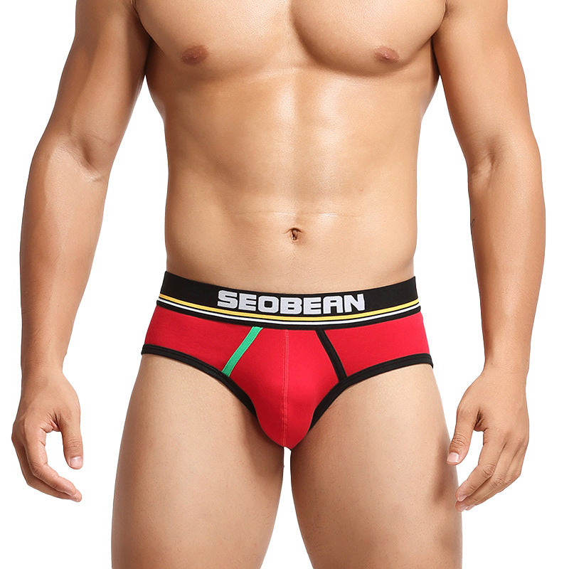 Men's double pouch triangle underwear