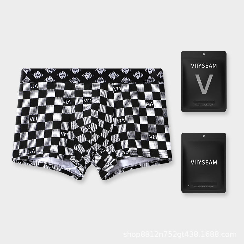 Men's pure cotton boxers