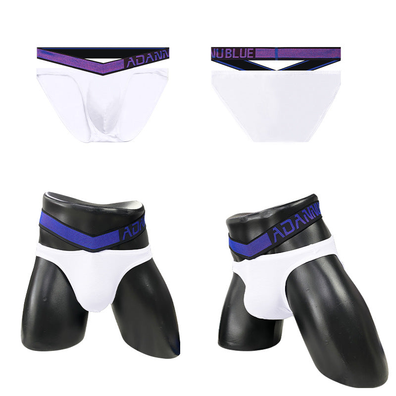 Men's Double Belt V-shaped Hanging Triangular Underwear