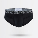 Men's Comfortable Breathable Cotton Ribbed Triangle Underwear