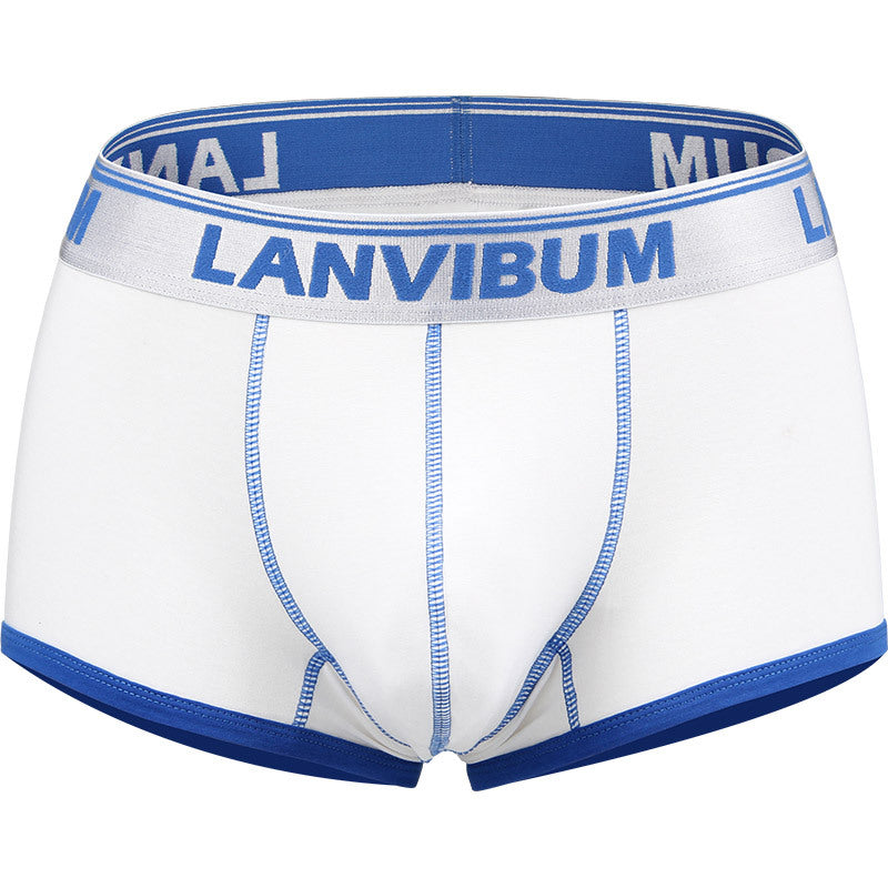 Men's mid waist boxer underwear