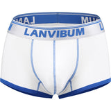 Men's mid waist boxer underwear