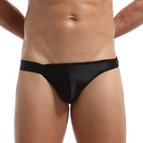 Men's sexy elastic ice silk triangle underwear