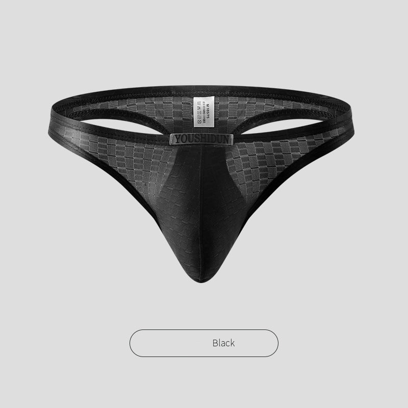 Men's seamless cool breathable thong