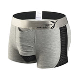 Men's Summer Ice Silk Mesh Boxer Underwear