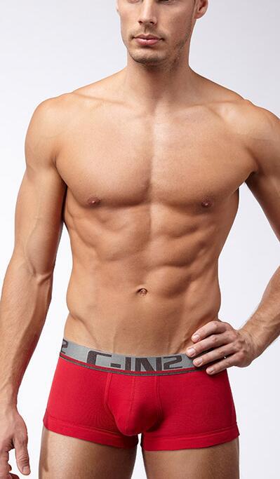 Men's Simple Sexy Ribbed Boxer Underwear