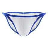 Men's thin striped triangle underwear