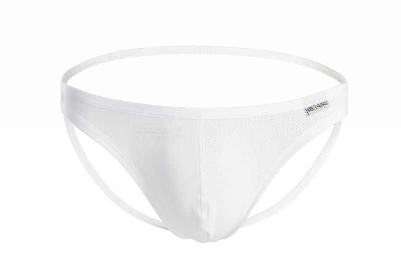Men's comfortable and breathable double thong underwear