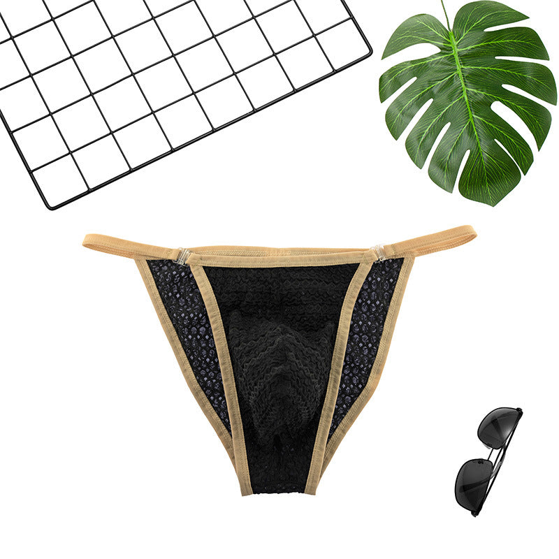 Men's Activity Buckle Hollow Triangular Underwear