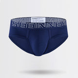 Men's Comfortable Breathable Cotton Ribbed Triangle Underwear