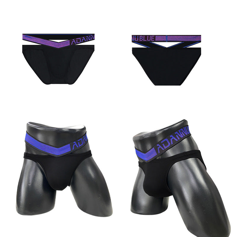 Men's Double Belt V-shaped Hanging Triangular Underwear
