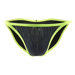 Men's thin striped triangle underwear