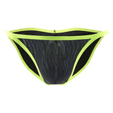 Men's thin striped triangle underwear