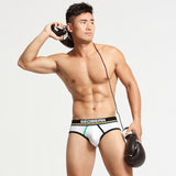 Men's double pouch triangle underwear