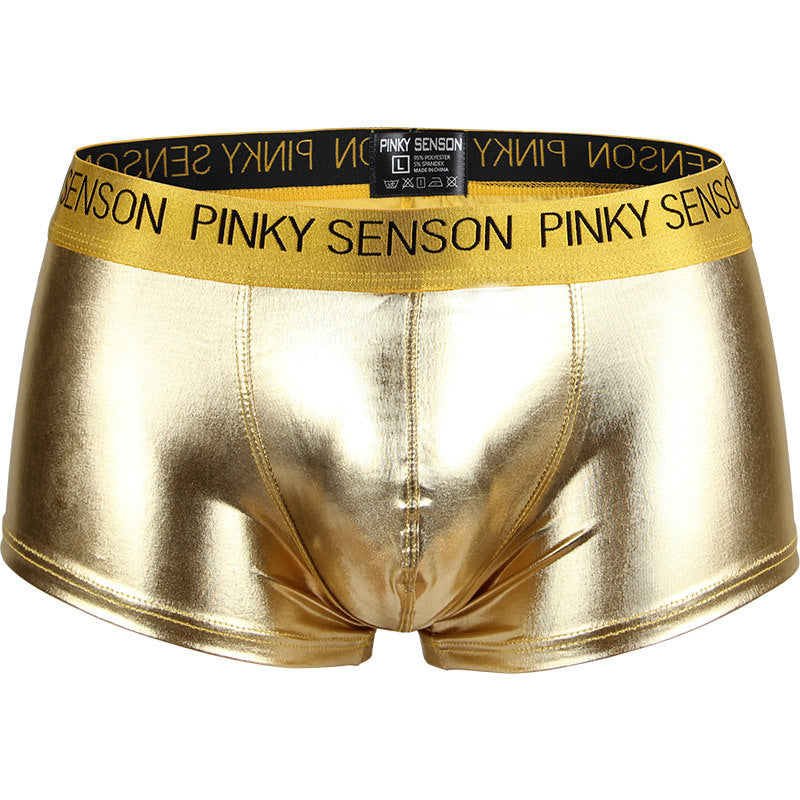 Men's sexy big pouch boxer underwear