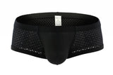 Men's color block boxer underwear