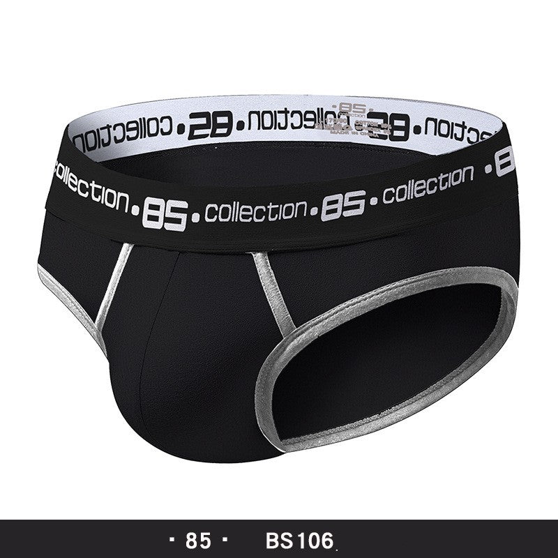 Trendy men's fashion color matching triangle underwear