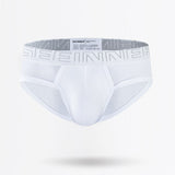 Men's Comfortable Breathable Cotton Ribbed Triangle Underwear